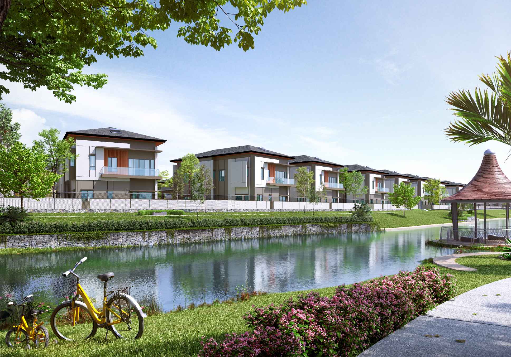 A Walking Biking Community